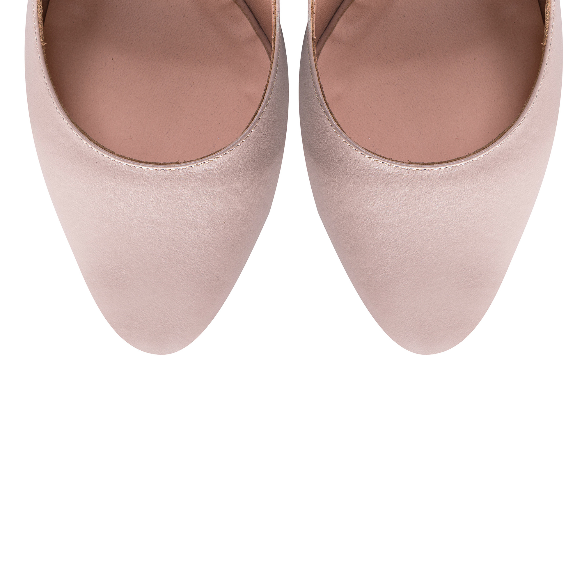 Pantofi nude din piele naturala Sarah VS 31