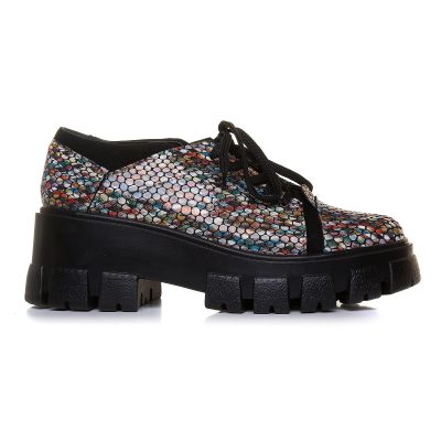 Pantofi Oxford Milena din piele naturala V105