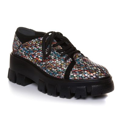 Pantofi Oxford Milena din piele naturala V105