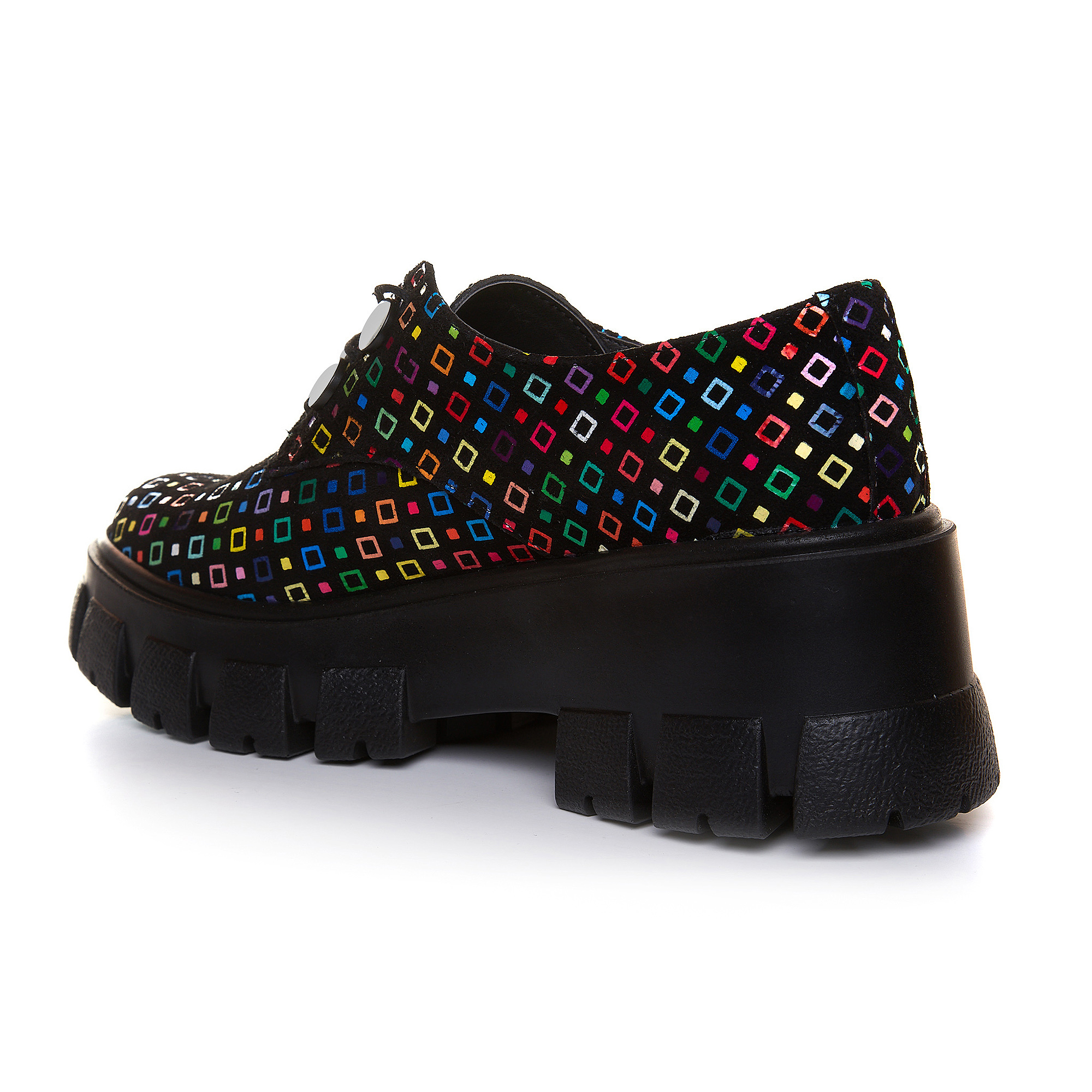 Pantofi Oxford negru din piele naturala V107