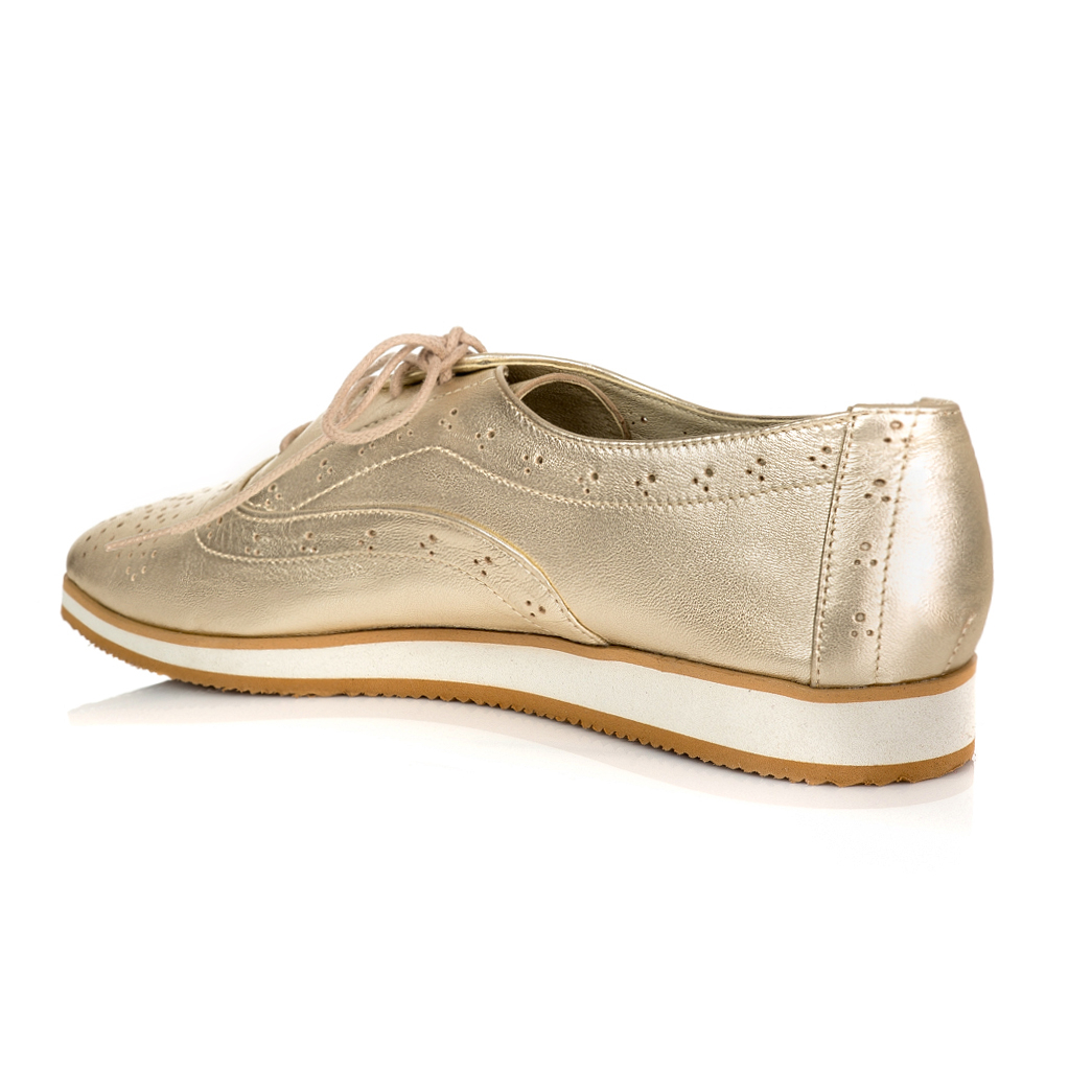 Pantofi Oxford Carolyn piele varf ascutit V3