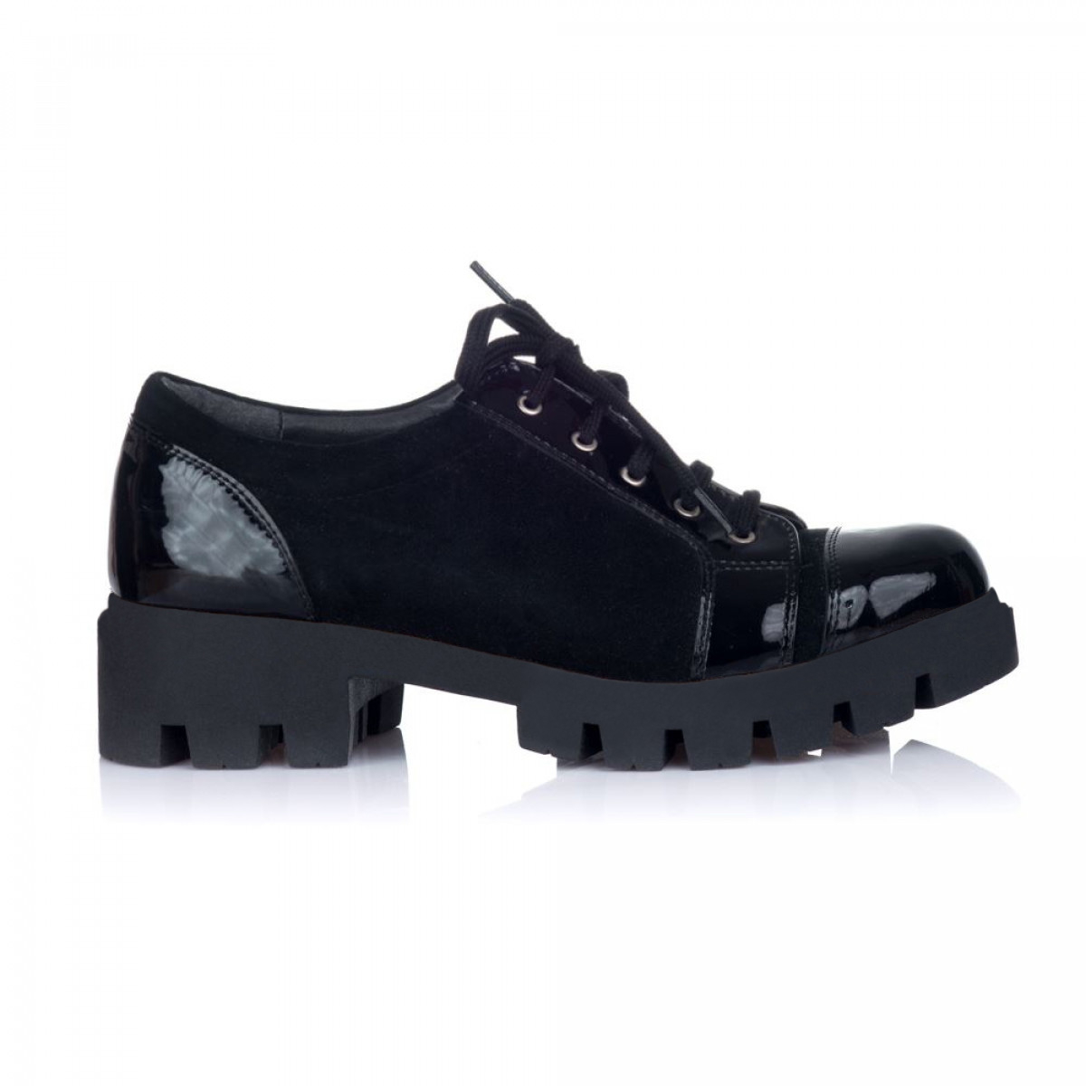 Pantofi Positiva din piele naturala V3