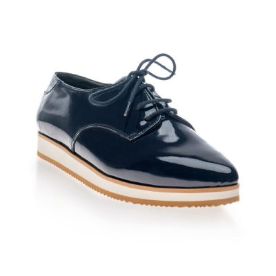 Pantofi Oxford Carolyn piele varf ascutit V2