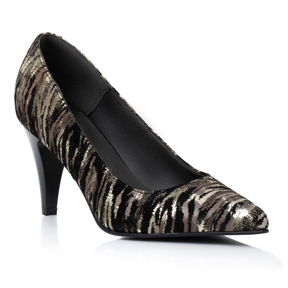 Pantofi piele imprimeu Petry V17
