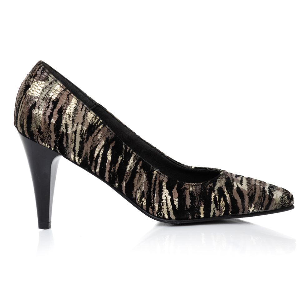 Pantofi piele imprimeu Petry V17