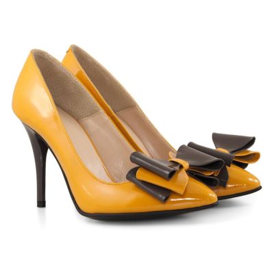 Pantofi piele Irena Asimetric D05