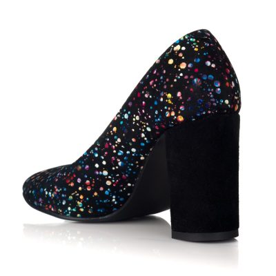 Pantofi piele naturala Cori Multicolor V30