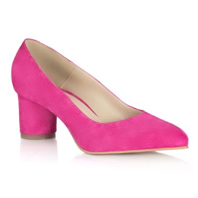 Pantofi piele fuchsia Serena V11