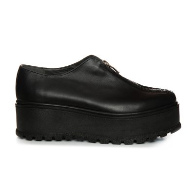 Pantofi piele negri Zafy V40