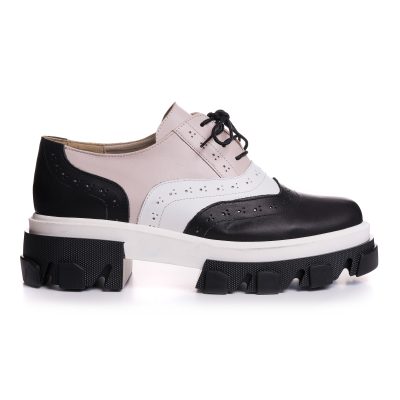 Pantofi piele Oxford Aurora V101