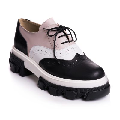 Pantofi piele Oxford Aurora V101
