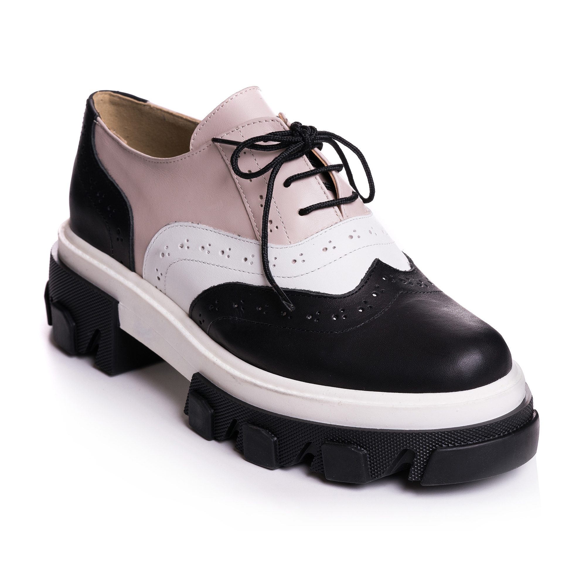 Pantofi piele Oxford Aurora V101
