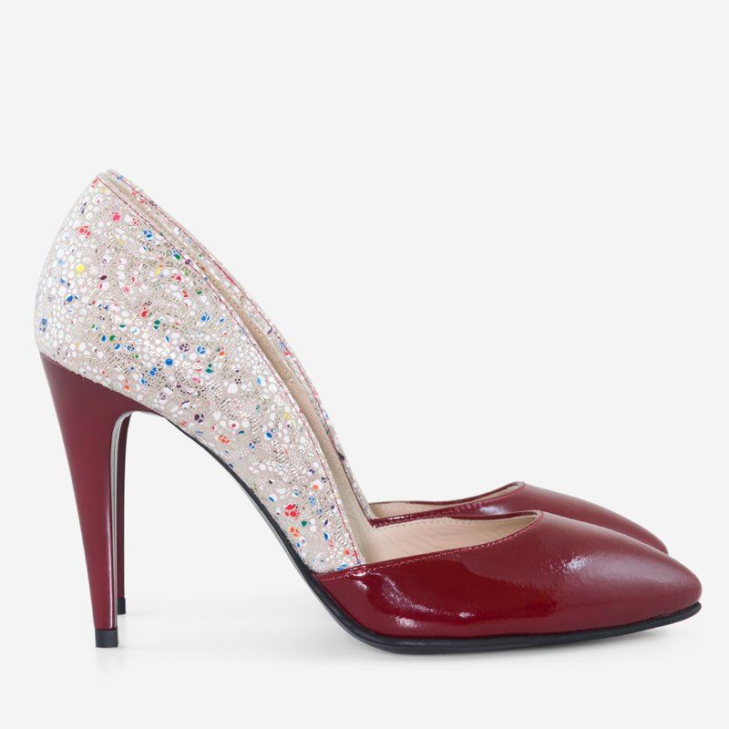 Pantofi piele Stiletto Sofee D07