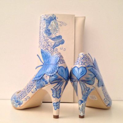 Pantofi pictati manual Butterfly Super Clique C55