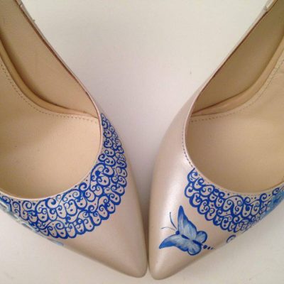 Pantofi pictati manual Butterfly Super Clique C55