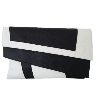Plic piele naturala Black & White