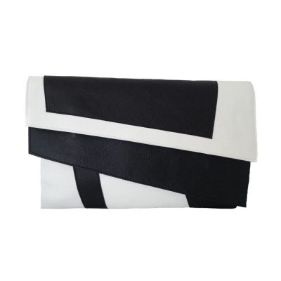 Plic piele naturala Black & White
