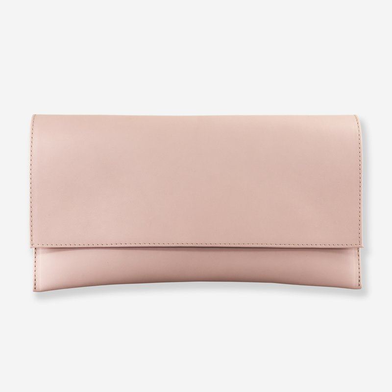 Plic din piele naturala nude/roze D14