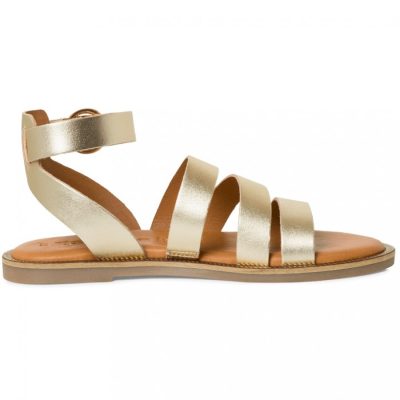 Sandale aurii piele naturala Evelin