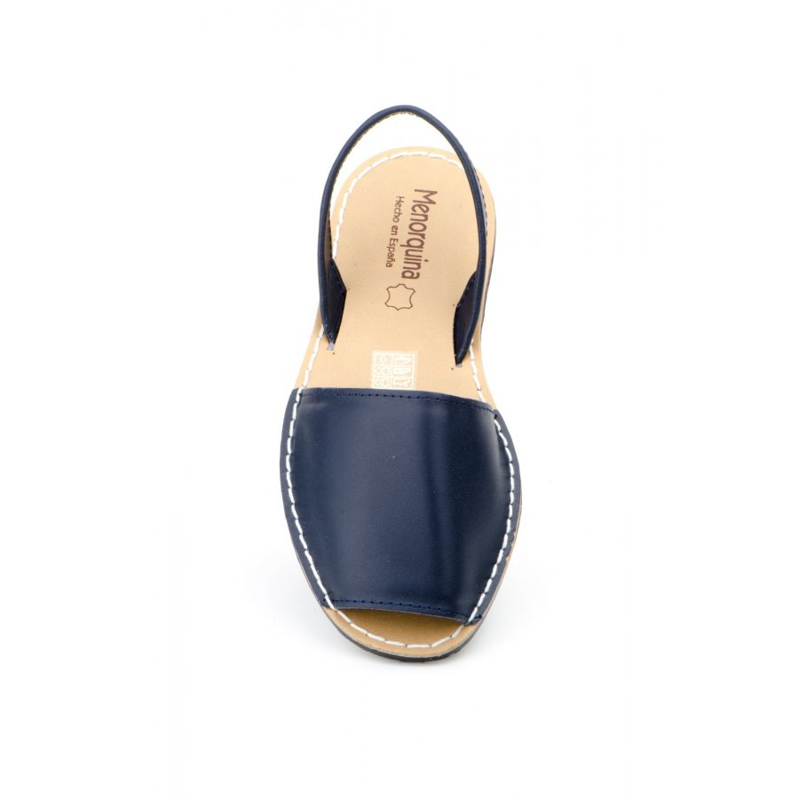 Sandale piele Avarca bleumarin