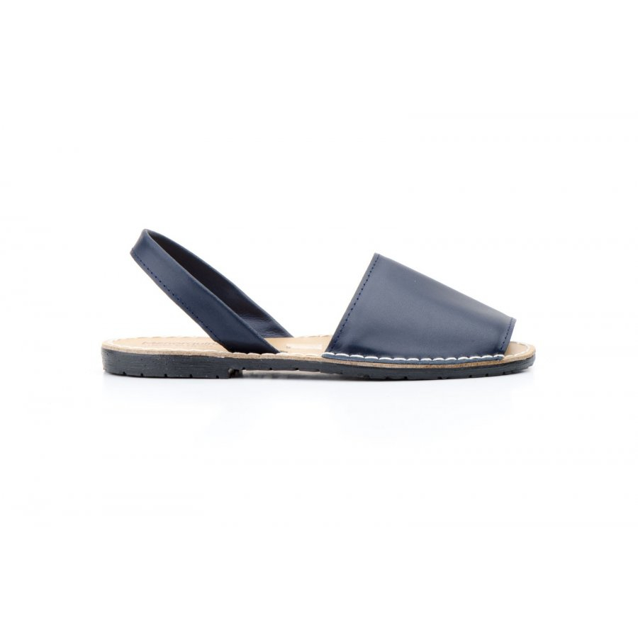 Sandale piele Avarca bleumarin