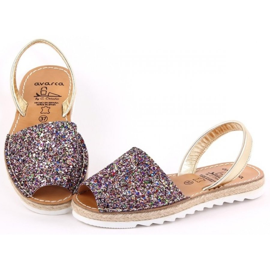 Sandale piele Avarca Summer Multicolor