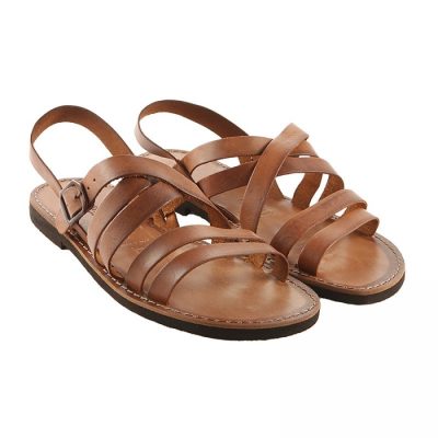 Sandale piele barbatesti Came, coniac