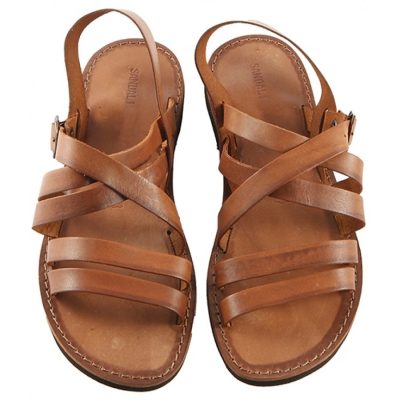 Sandale piele barbatesti Came, coniac