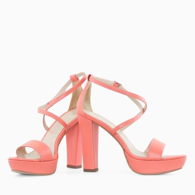 Sandale dama Olivy corai D7