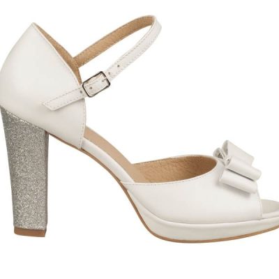 Sandale mireasa Ariel argintii N70