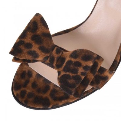 Sandale piele animal print Gloria S50