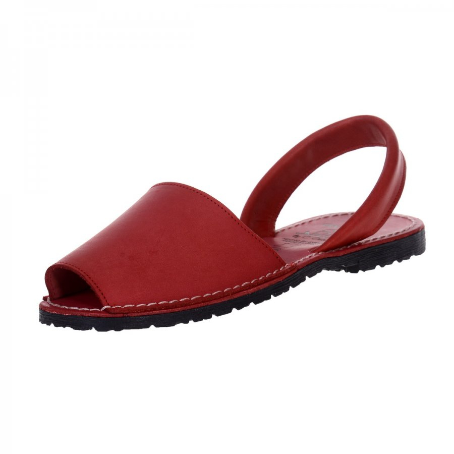 Sandale piele Avarca rosii