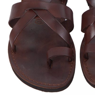 Sandale piele barbatesti Ross, maro