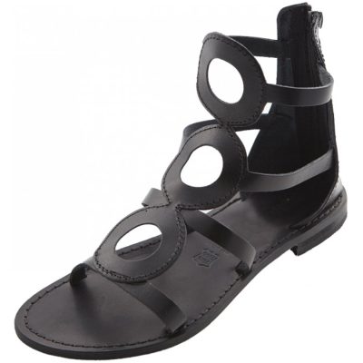 Sandale piele dama Giorgia, negre