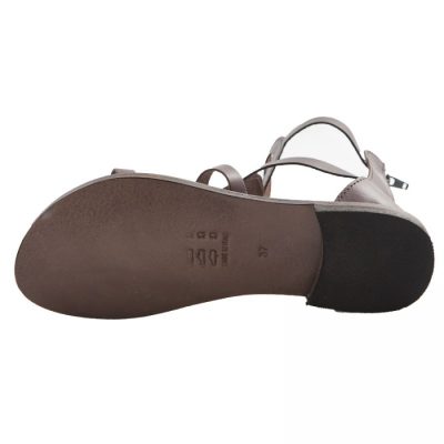 Sandale piele dama Giorgia, maro