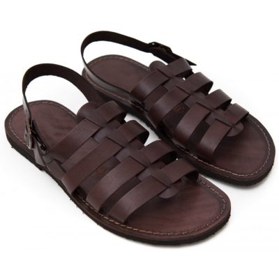 Sandale piele naturala Mirco, maro