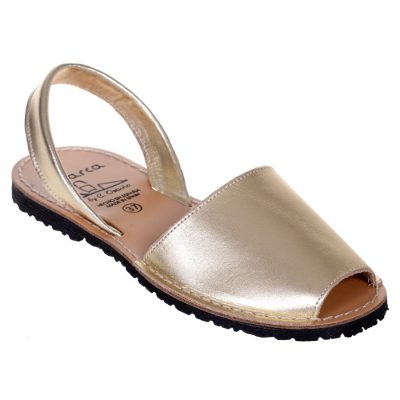 Sandale piele Avarca aurii