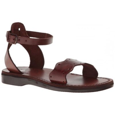 Sandale romane piele Nero Maro