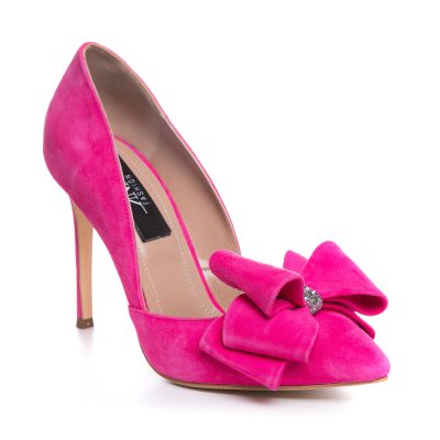 Stiletto piele la comanda fuchsia Mabel L33