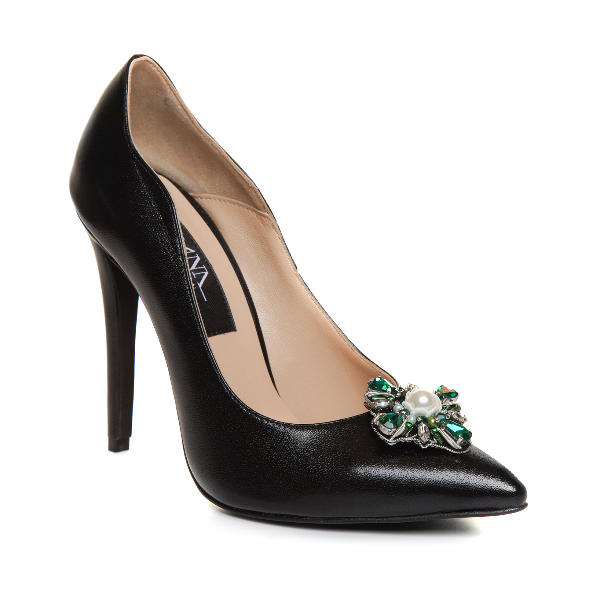 Stiletto negru la comanda cu accesoriu detasabil VS 101