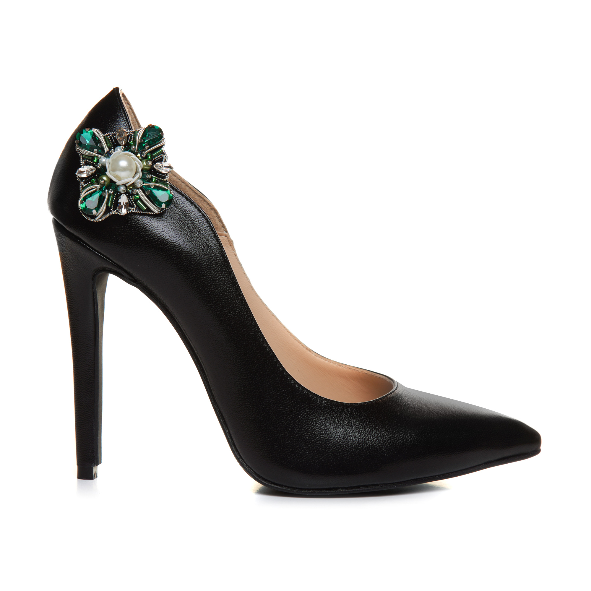 Stiletto negru la comanda cu accesoriu detasabil VS 101