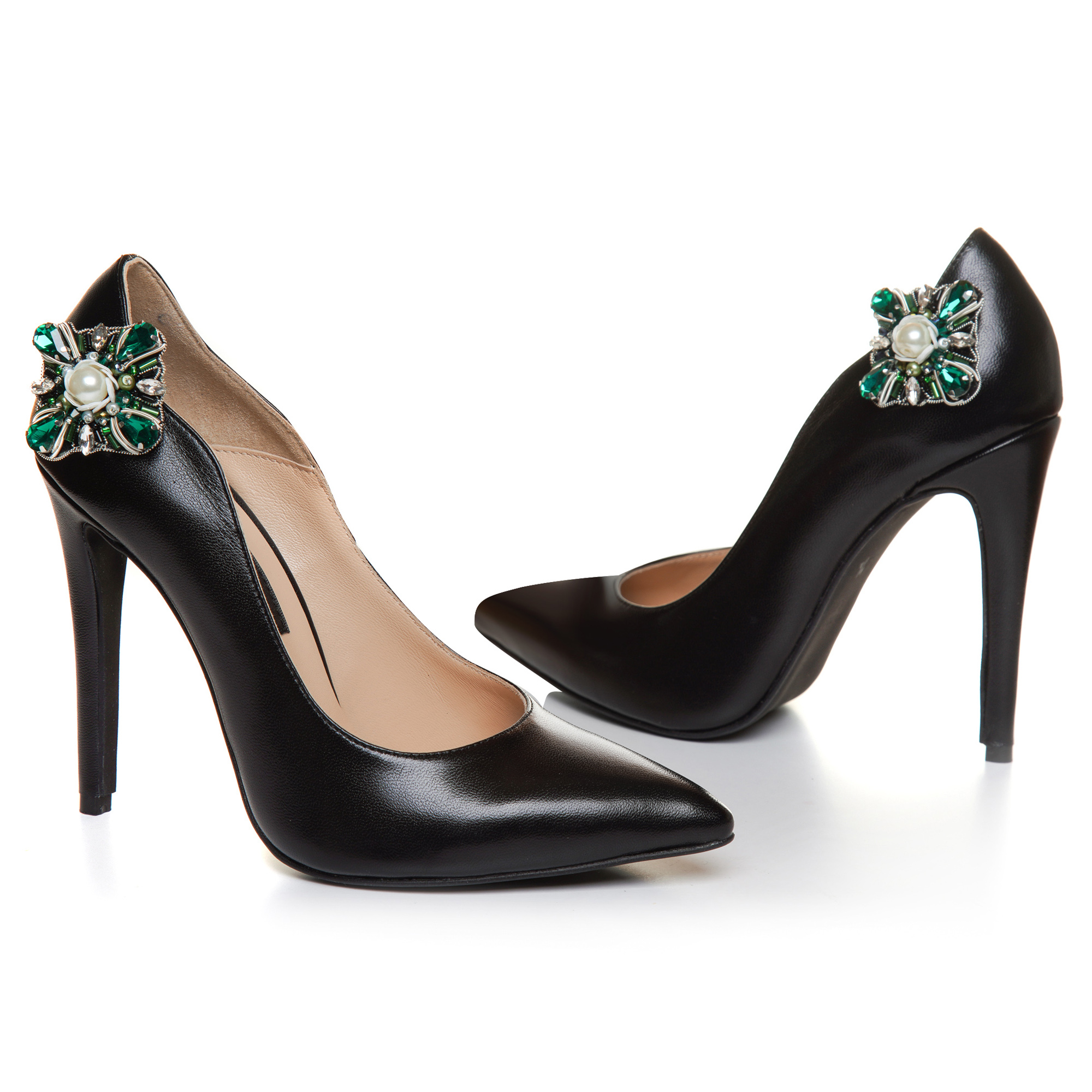 Stiletto negru la comanda cu accesoriu detasabil VS 101