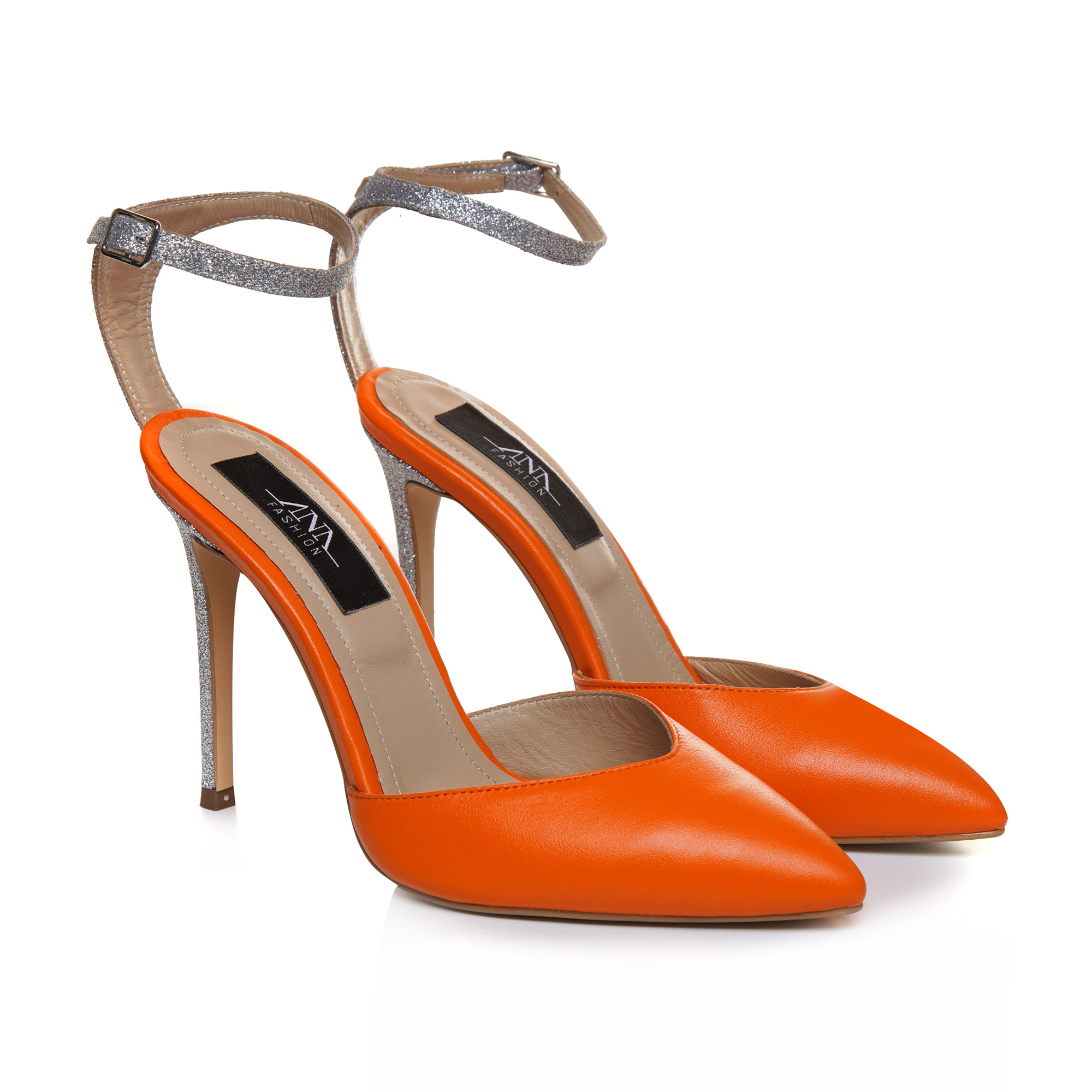 Stiletto portocaliu la comanda LOU L11