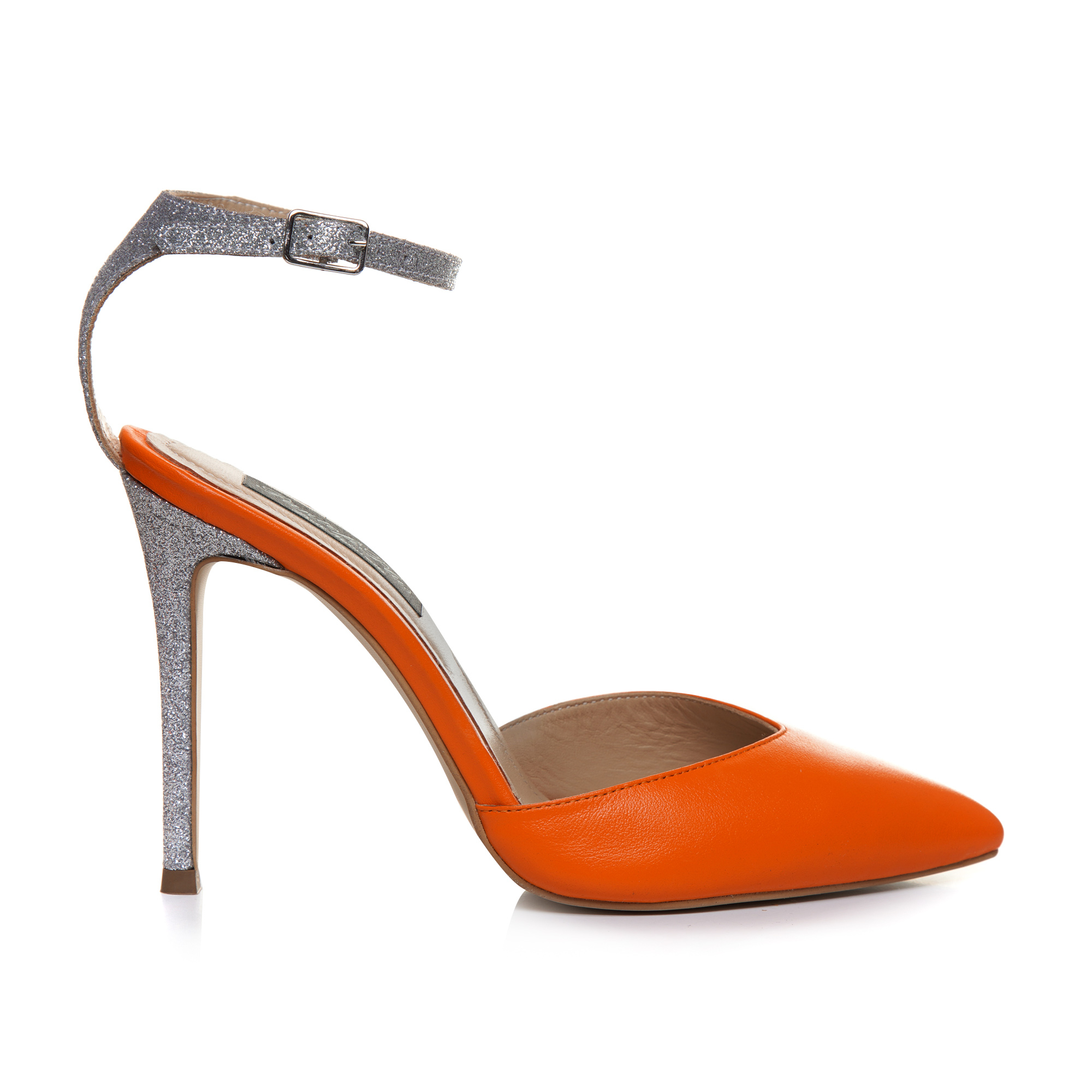 Stiletto portocaliu la comanda LOU L11