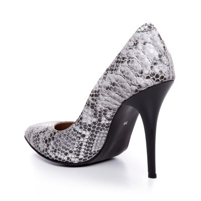 Stiletto din piele naturala imprimata Cora L71