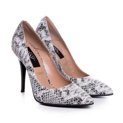 Stiletto din piele naturala imprimata Cora L71