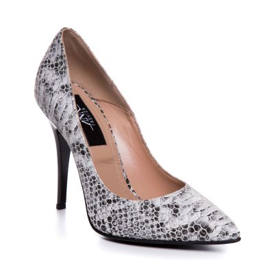 Stiletto din piele naturala imprimata Cora L71