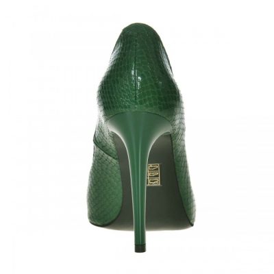 Pantofi Stiletto sarpe verde Bella S150