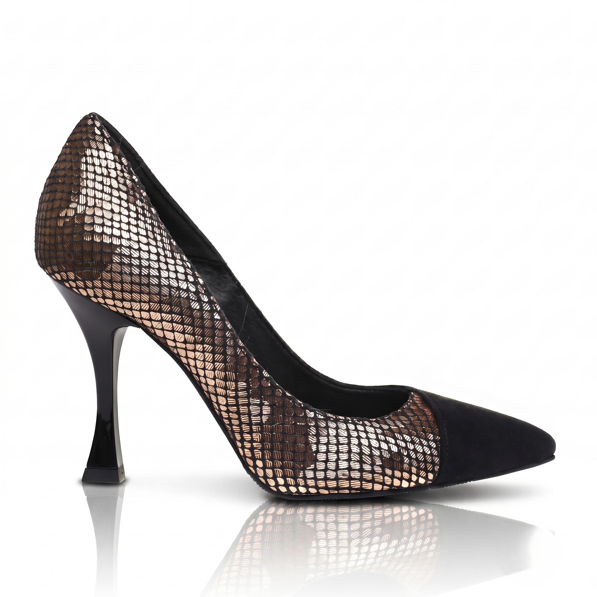 Stiletto Noir & Gold Muse L21 - imagine 3