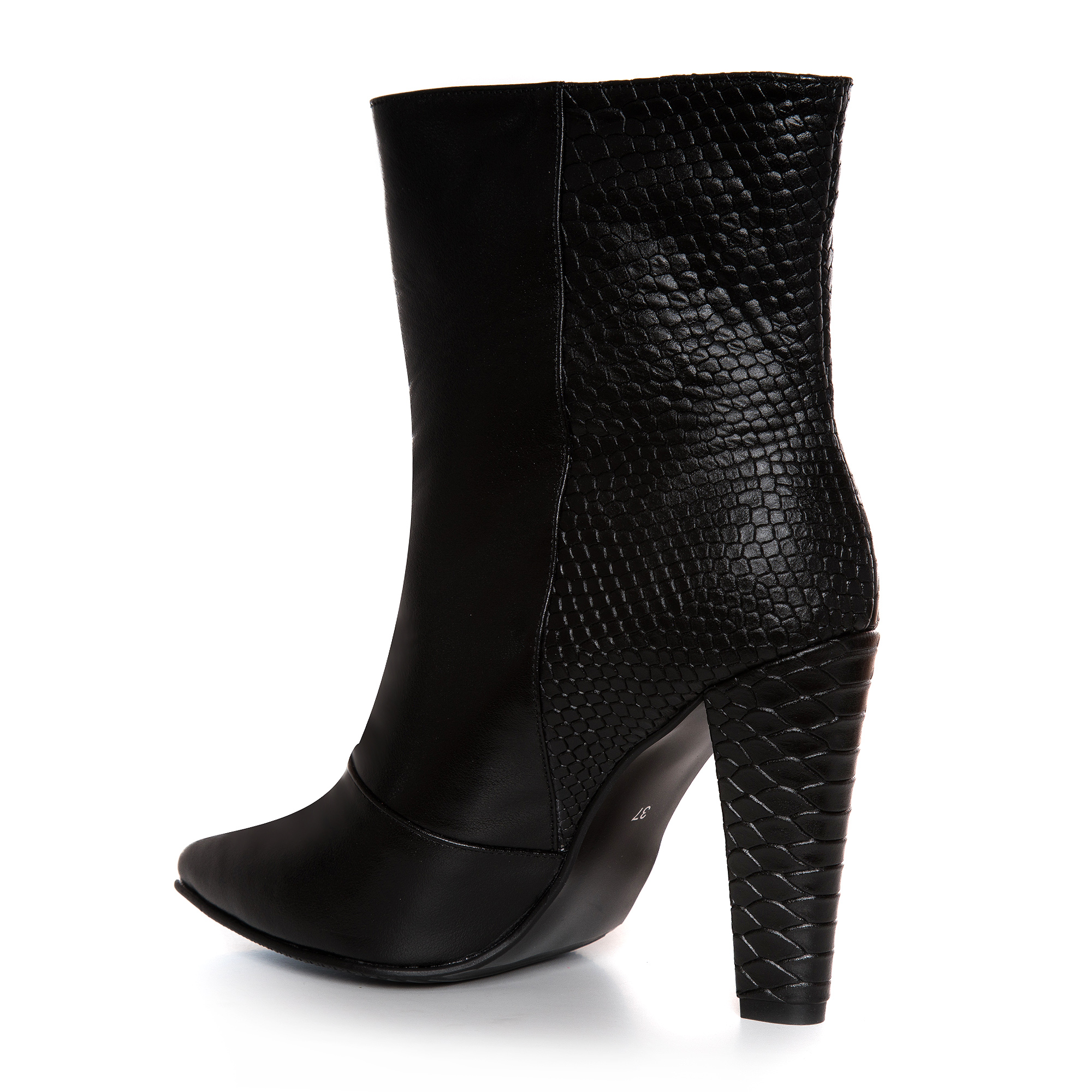Botine Piele Duo Cobra la Comandă L20 - imagine 4